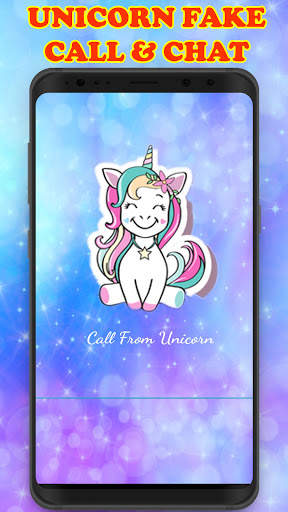 talk with unicorn call and fake Chat PRANK screenshot 1