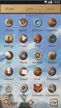 Magic Sky GO Launcher Theme скриншот 3