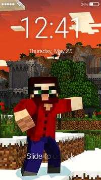 Nice Funny Craft Game Screen Lock screenshot 3