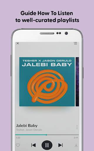 JioSaavn India Tips Music screenshot 1