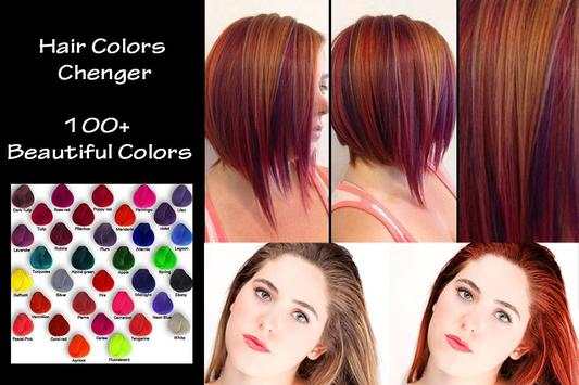 Hair Color Changer 2 تصوير الشاشة