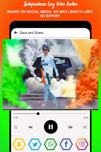 Independence Day Video Maker screenshot 7