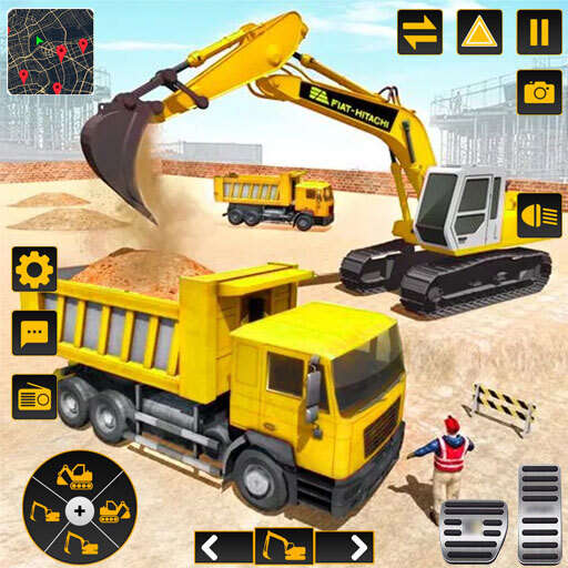 Sand Excavator Simulator 3D screenshot 1