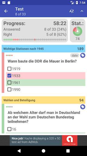 Leben In Deutschland Test screenshot 3