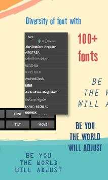 Typography - Text On Photo & Photo Text Edit screenshot 2