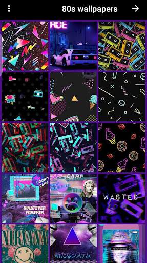 80s wallpapers screenshot 2