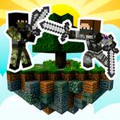 Sky Wars Map for Minecraft PE logo