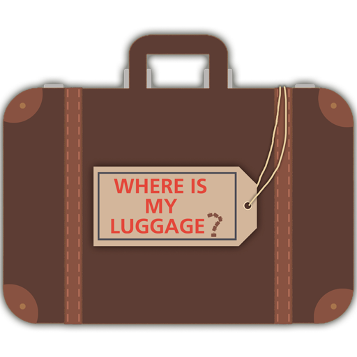 Where is my luggage? icon
