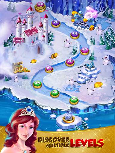 Princess Gold Coin Dozer Party screenshot 16