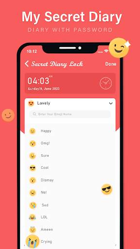 Secret Diary Lock with  - My Diary Journal Diary screenshot 6