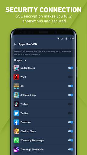 Free VPN 6 تصوير الشاشة