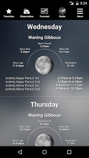 NOAA Weather screenshot 5