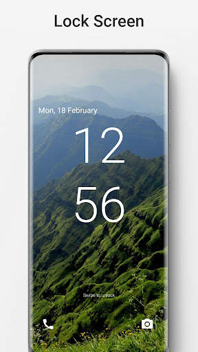 Q Lock screen screenshot 1