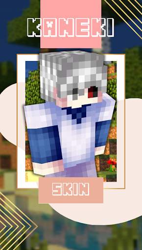 Skin Kaneki For Minecraft screenshot 3