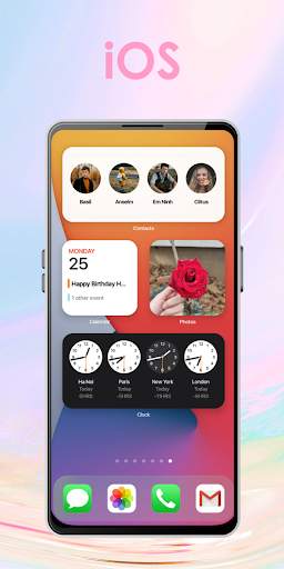 Q-Launcher: iOS 15 Launcher screenshot 2