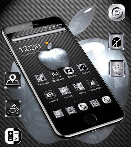 Theme Crystal Apple screenshot 1