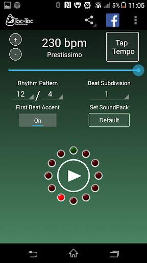 मुफ्त Metronome screenshot 3