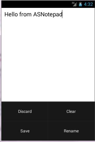A Simple Notepad. screenshot 2