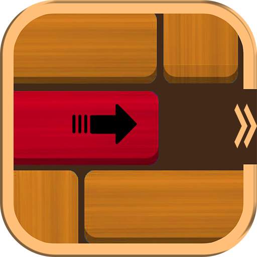 Block Escape - Sliding Red Wood Block 1.0.6