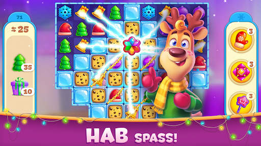 Christmas Sweeper 4 - Match 3 screenshot 1