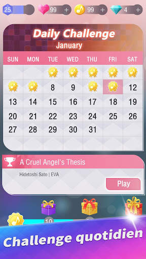 Anime Tiles: Piano Tiles 3 screenshot 4