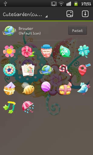 Cute garden GO Launcher Theme screenshot 4