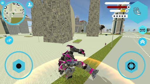 Super Robot Fire Truck Transform: Robot Games screenshot 4