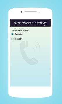Auto Call Answer 4 تصوير الشاشة