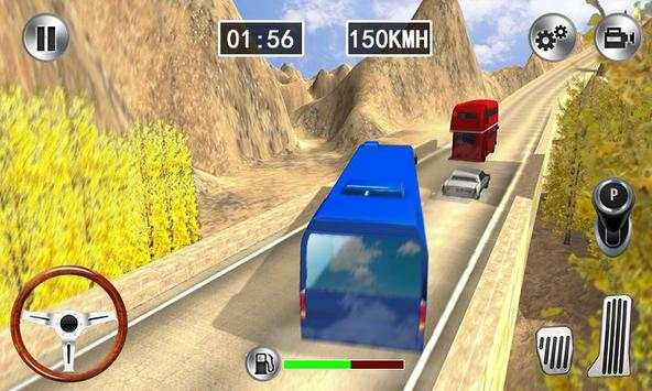 Uphill Bus Racing - Coach Bus Simulator 3D screenshot 3