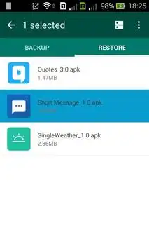 Back Up Apk screenshot 5