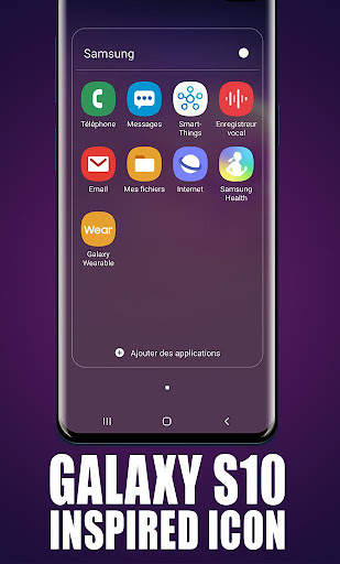 S10 launcher, Galaxy S10 theme screenshot 2