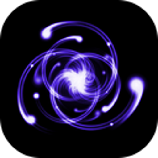Particle simulator icon