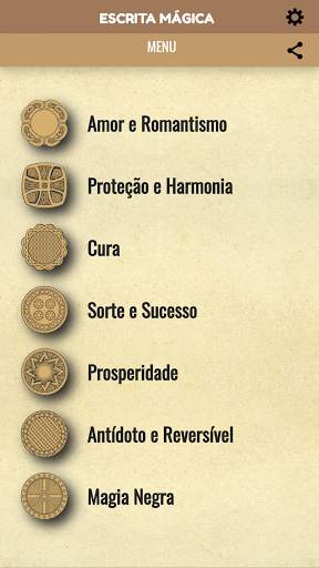 Escrita Mágica para Feitiços e Amuletos screenshot 3