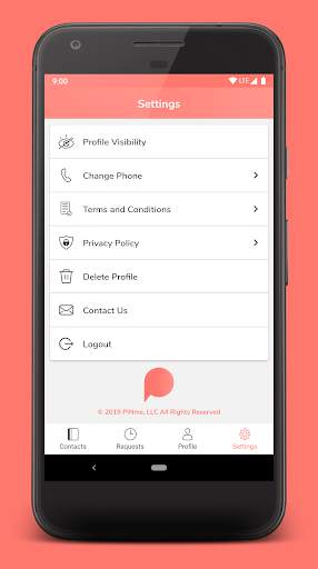PINme Contacts App screenshot 4