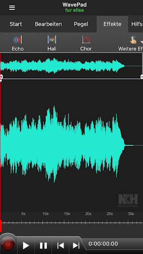 WavePad Musik & Audio Editor screenshot 1