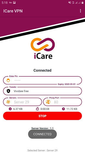 Icare vpn screenshot 4