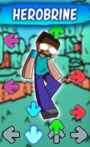 Herobrine FNF Mod screenshot 3