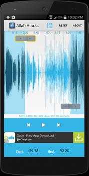MP3 Cutter Pro screenshot 1