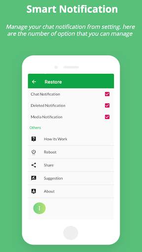 Restore : Recover Deleted messages & Status saver screenshot 5