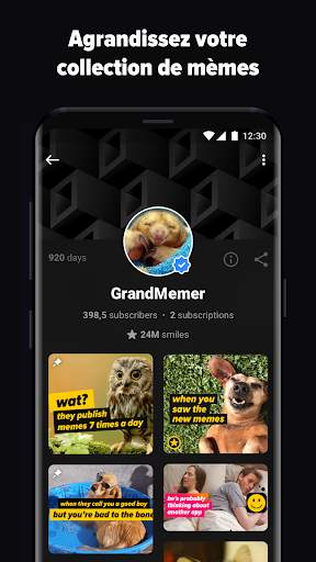 iFunny - des mèmes, animés GIF et vidéos screenshot 4