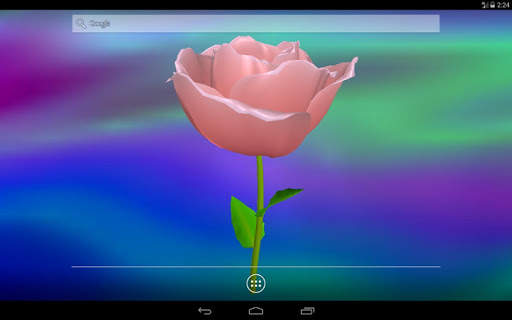 3D Rose Live Wallpaper 19 تصوير الشاشة