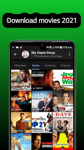 Download movie in Telegram groups 2021 screenshot 5