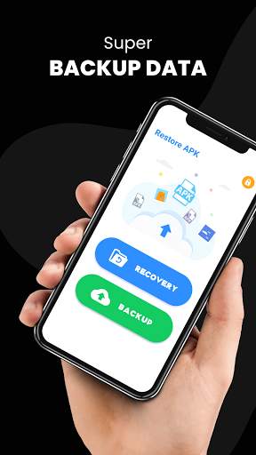 Photo recovery & Apk back up: super back up data screenshot 1