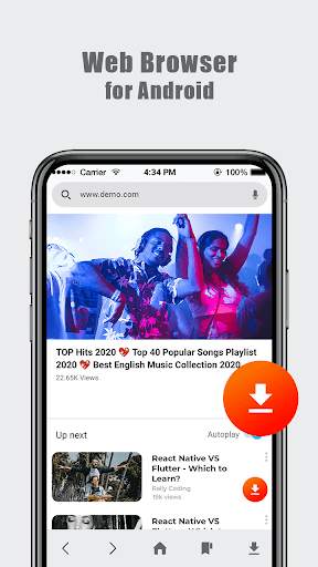 WeMate Video Downloader - Web Browser screenshot 3