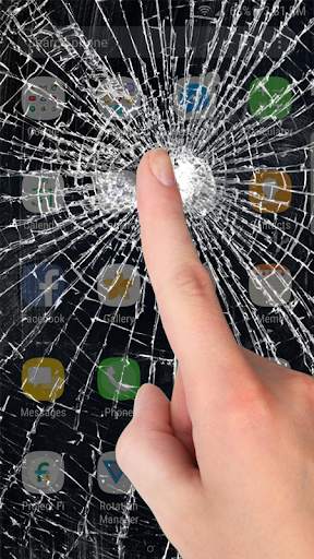 Broken screen prank screenshot 1