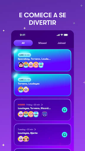 Rune - Jogos e chat de voz! screenshot 5