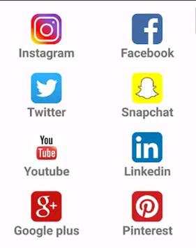 All Social Media & Social Network In One App screenshot 2