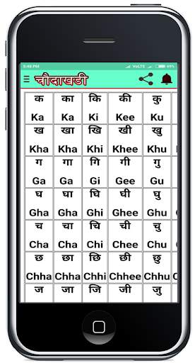 चौदाखडी l मराठी व इंग्रजी बाराखडी l Chaudakhadi скриншот 4