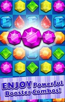 Jewels Crush Deluxe 2018 - New Mystery Jewels Game screenshot 1