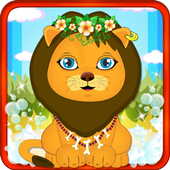 Cleaning Lions Game icon